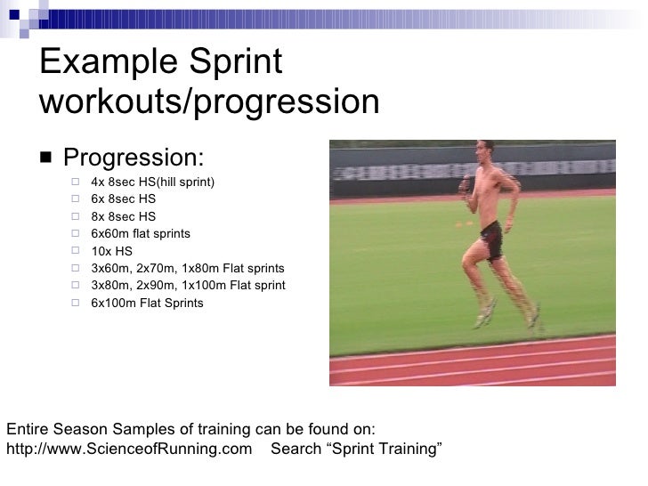 Weight exercises for sprinters